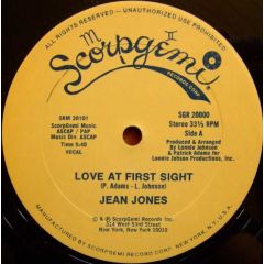 Jean Jones - Jean Jones - Love At First Sight - Scorpgemi Records
