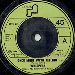 The Whispers - The Whispers - Once More With Feeling - Janus