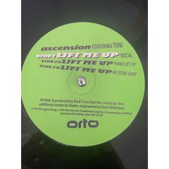 Ascension - Ascension - Lift Me Up - Orto Records