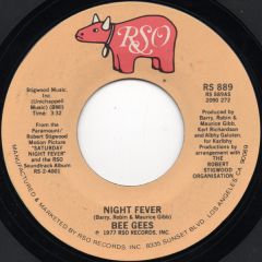 Bee Gees - Bee Gees - Night Fever - RSO
