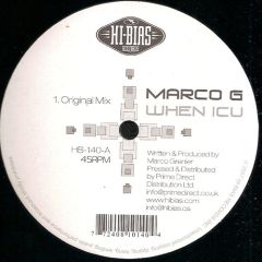 Marco G - Marco G - When Icu - Hi Bias