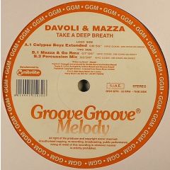 Davoli & Mazza - Davoli & Mazza - Take A Deep Breath - Groove Groove