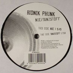 Bionik Phunk - Bionik Phunk - Nie / Tanzstoff - Prog City