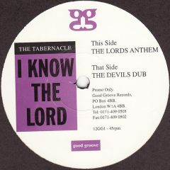 The Tabernacle - The Tabernacle - I Know The Lord - Good Groove Records