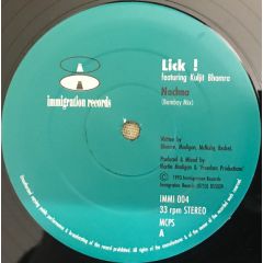 Lick! - Lick! - Nachna - Immigration