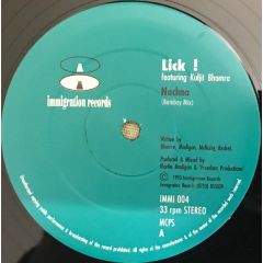 Lick! - Lick! - Nachna - Immigration