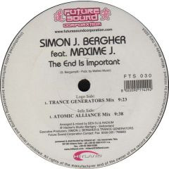 Simon J Bergher - Simon J Bergher - The End Is Important - Future Sound Corp