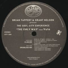 Brian Tappert & Grant Nelson Feat. Vula - Brian Tappert & Grant Nelson Feat. Vula - The Only Way - Swing City