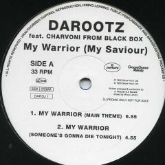 Darootz Ft. Charvoni - Darootz Ft. Charvoni - My Warrior - Mercury