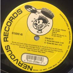 Studio 45 - Studio 45 - Freak It! - Nervous Records