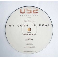 Disco Twins Production - Disco Twins Production - My Love Is Real - US2 Recordings
