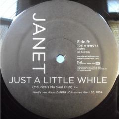 Janet Jackson - Janet Jackson - Just A Little While - Virgin
