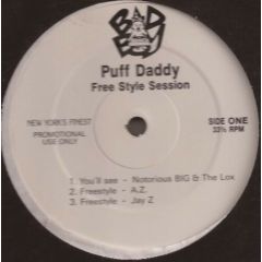 Puff Daddy - Puff Daddy - Free Style Session - Bad Boy Records