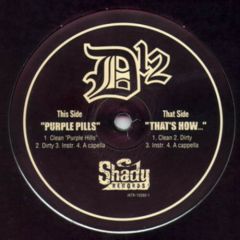 D12  - D12  - Purple Pills / That's How... - Shady Records