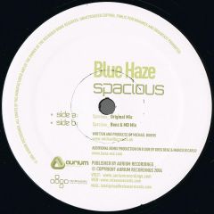 Blue Haze - Blue Haze - Spacious - Aurium Recordings