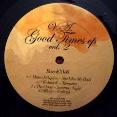 Various - Various - Good Times EP Vol. 2 - Bosconi Extra Virgin