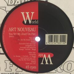 Art Nouveau - Art Nouveau - You Set My Heart On Fire (Biddu) - World Wide