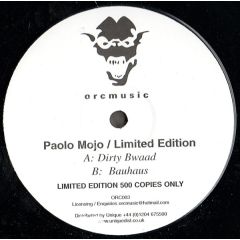 Paolo Mojo  - Paolo Mojo  - Dirty Bwaad - Orc Music
