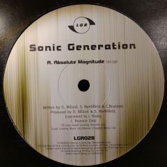 Sonic Generation - Sonic Generation - Absolute Magnitude / Cosmic Journey - Looking Good Records