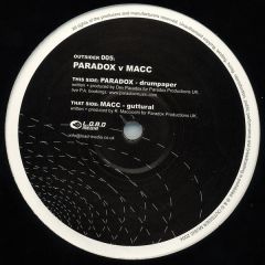 Paradox Vs Macc - Paradox Vs Macc - Guttural / Drumpaper - Outsider