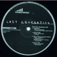 Last Generation - Last Generation - Saturday Sessions EP - Sonic Mind