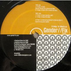 GenderFix - GenderFix - Frisky 'Lil Devil E.P. - BugEyed Records