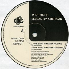 M People - M People - Elegantly American - Deconstruction