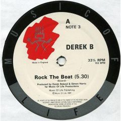 Derek B - Derek B - Rock The Beat - Music Of Life