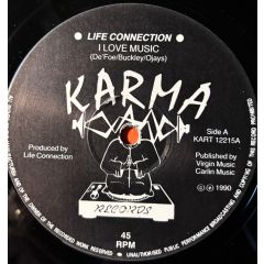 Life Connection - Life Connection - I Love Music - Karma Records