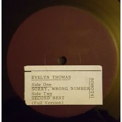 Evelyn Thomas - Evelyn Thomas - Sorry, Wrong Number - White