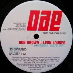 Rob Brown & Leon Louder - Rob Brown & Leon Louder - Strange Daze EP - Odds & Ends Music 8