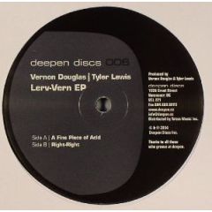 Tyler Lewis - Tyler Lewis - Lerv Vern EP - Deepen Discs