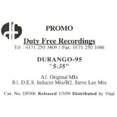 Durango-95 - Durango-95 - 5:55 - Duty Free Recordings