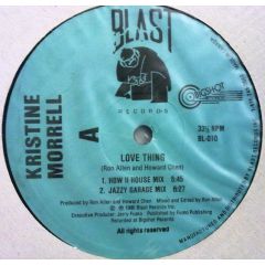 Kristine Morrell - Kristine Morrell - Love Thang - Blast