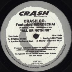 Crash Co Feat. Mordechai - Crash Co Feat. Mordechai - All Or Nothing - Crash