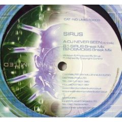 Sirus - Sirus - DJ Never Seen - Lime Ltd