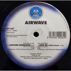 Airwave - Airwave - Another Dimension - Bonzai Trance