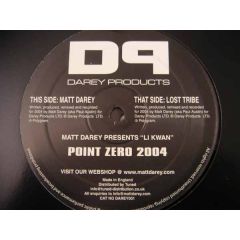 Matt Darey Presents Li Kwan - Matt Darey Presents Li Kwan - Point Zero - Darey Products