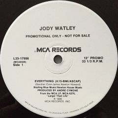 Jody Watley - Jody Watley - Everything - MCA