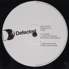 Soul Central Feat. Kathy Brown - Soul Central Feat. Kathy Brown - Strings of Life (Stronger On My Own) - Defected