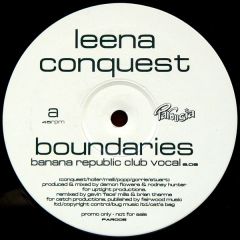 Leena Conquest - Leena Conquest - Boundaries - Parousia