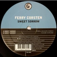 Ferry Corsten - Ferry Corsten - Sweet Sorrow - Tsunami