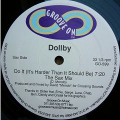 Dollby - Dollby - Do It (It's Harder Than It Should Be) - Groove On