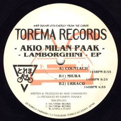 Akio Milan Paak - Akio Milan Paak - Lamborghini EP - Torema Records