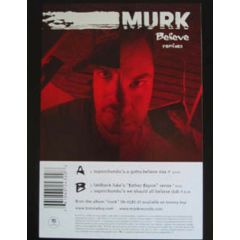 Murk - Murk - Believe (Remixes) - Tommy Boy