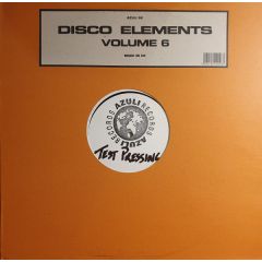 Disco Elements - Disco Elements - Volume 6 - Azuli