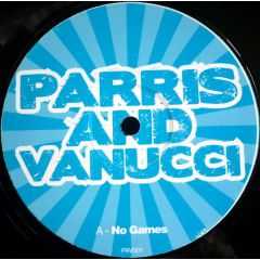 Parris And Vanucci - Parris And Vanucci - No Games / Flames And Fire - White