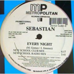 Sebastian  - Sebastian  - Every Night - 	Metropolitan Recording Corporation