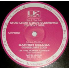 Chad Lewis & Dave Oldershaw - Chad Lewis & Dave Oldershaw - You Don't Stop - Uk Power