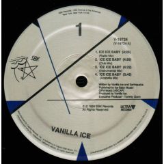 Vanilla Ice - Vanilla Ice - Ice Ice Baby - SBK Records, Ultra Records